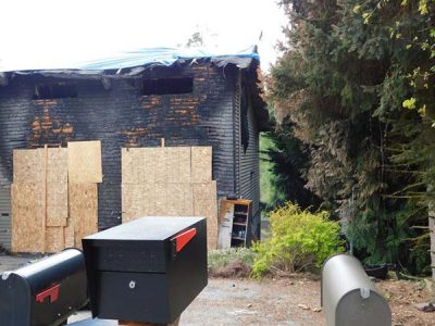 Before Fire Damage Restoration For Homes