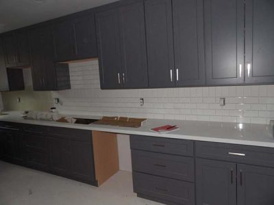 Completed Fire Damage Kitchen Repair