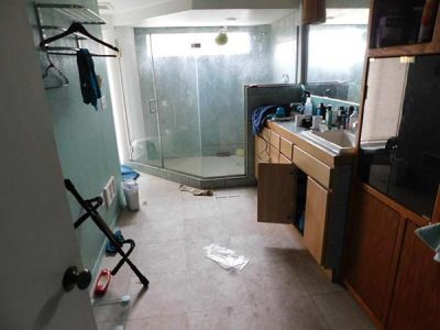 Fire Damage Restoration For Bathroom